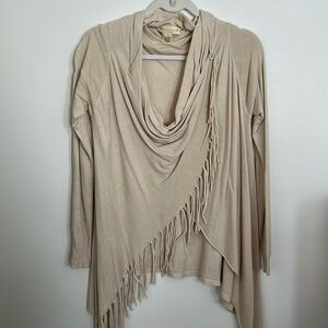 Vici Dolls - Love Stitch Waterfall Fringe Sweater